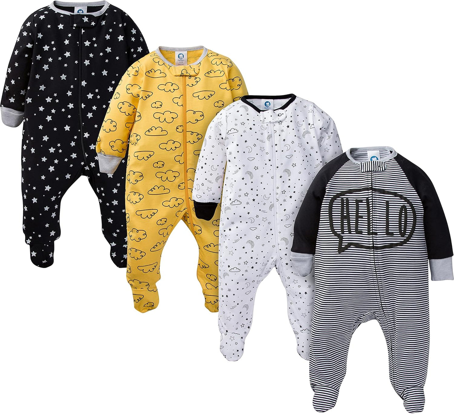 Baby Slaappakje Jongens Met Voetjes Warm en Zacht