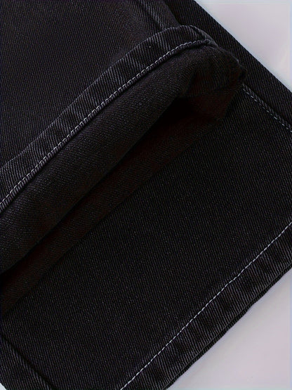 Luxe Zephyrine Fit Geplooide Jeans voor Stijlvolle Comfort