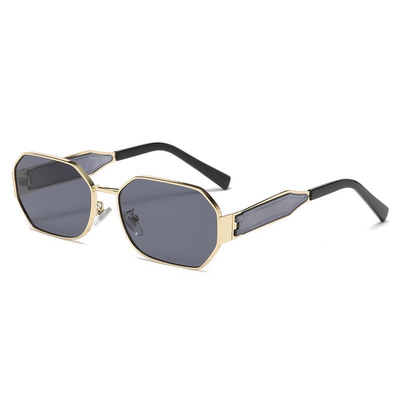 Dames Zonnebril Geometrisch Montuur Trendy Stijl