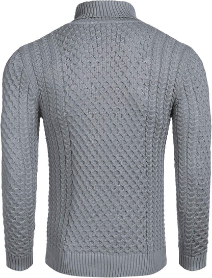Heren Coltrui Gebreid Casual Kwaliteit