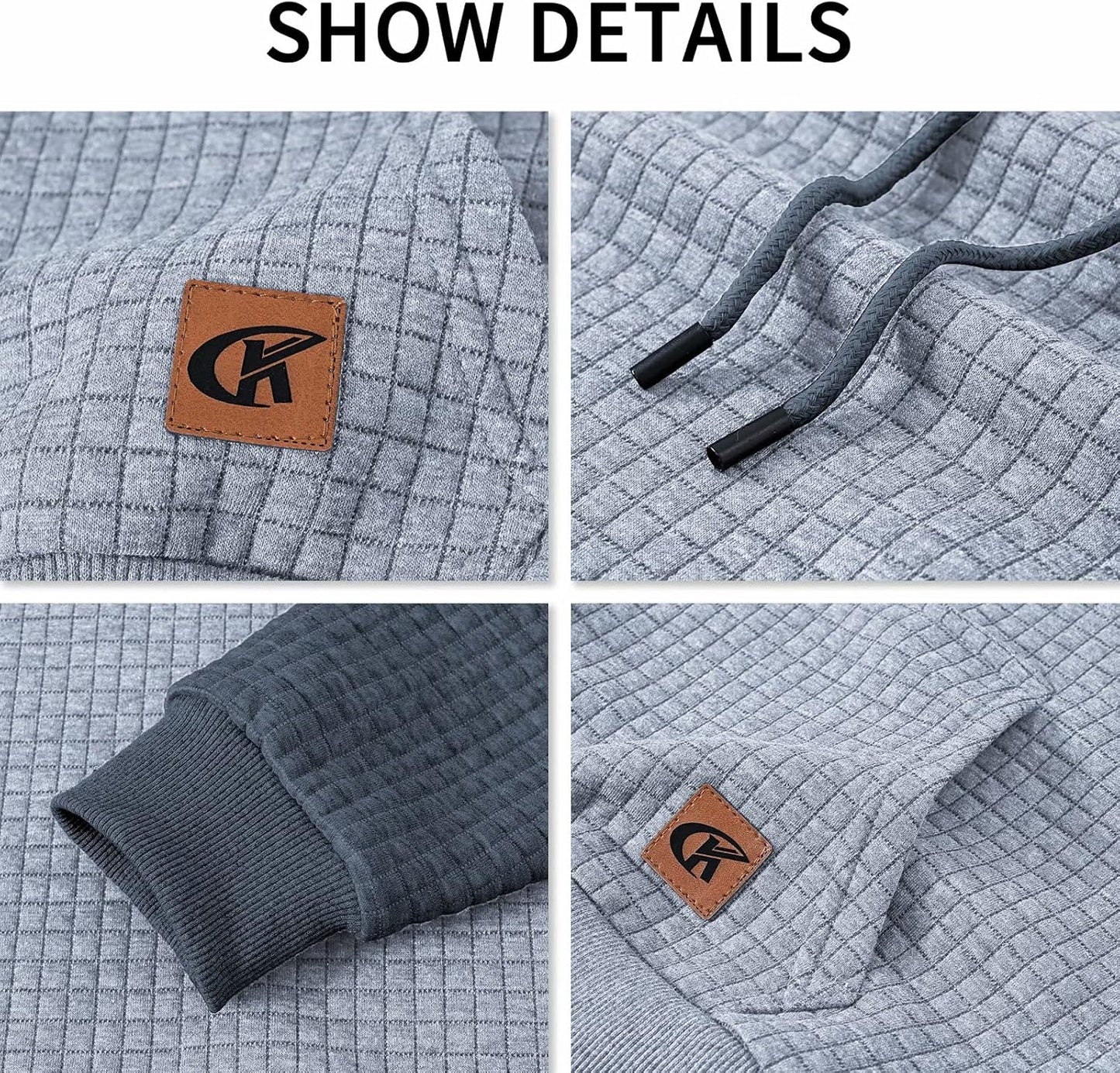 Heren Hoodie Casual Sweatshirt voor Mannen
