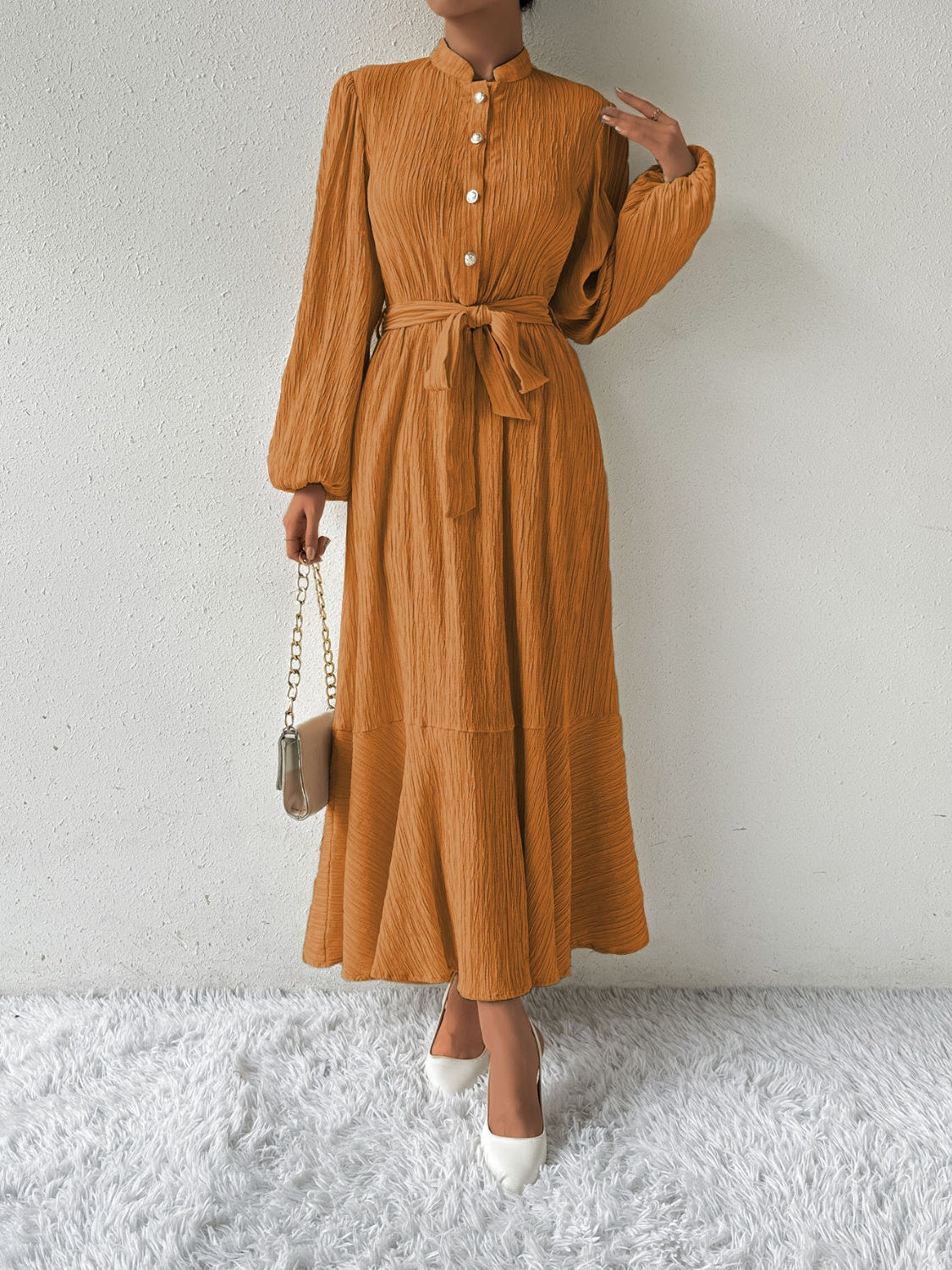 Daniela | Abito elegante a maniche lunghe
