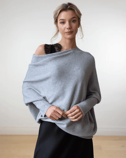 Dames Trui Off-Shoulder Trendy Casual - Mode Vibes