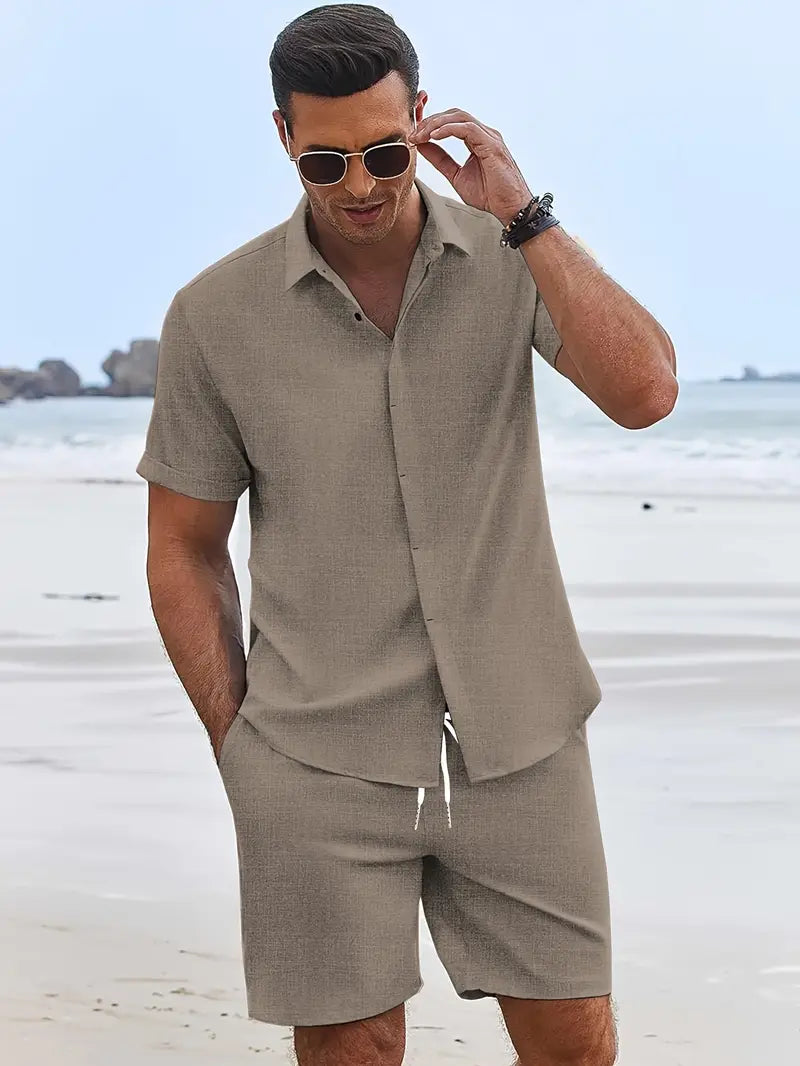 Heren Zomerset Khaki Modieus Dario - Mode Vibes