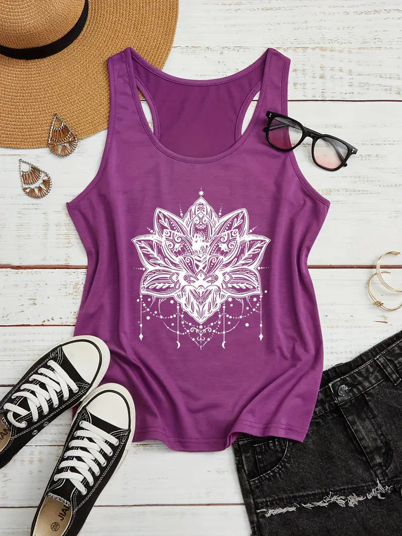 Dames Tanktop Rose Kleur Zomerjurk