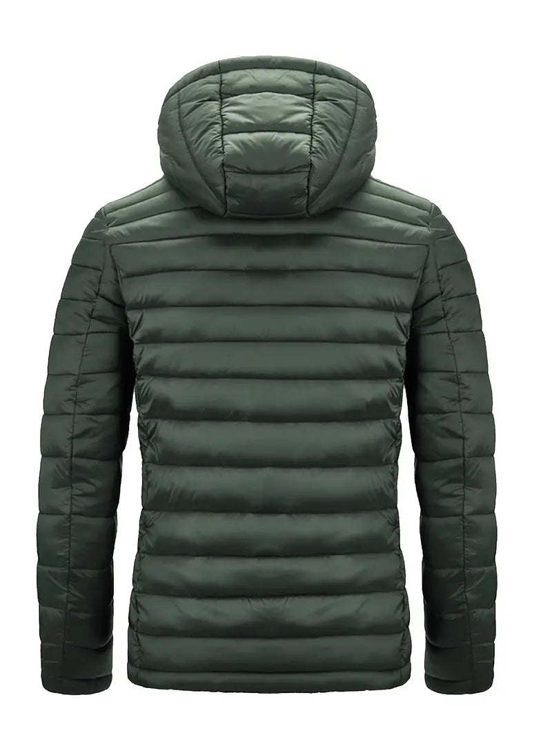 Dames Pufferjas Met Capuchon Warm en Waterdicht