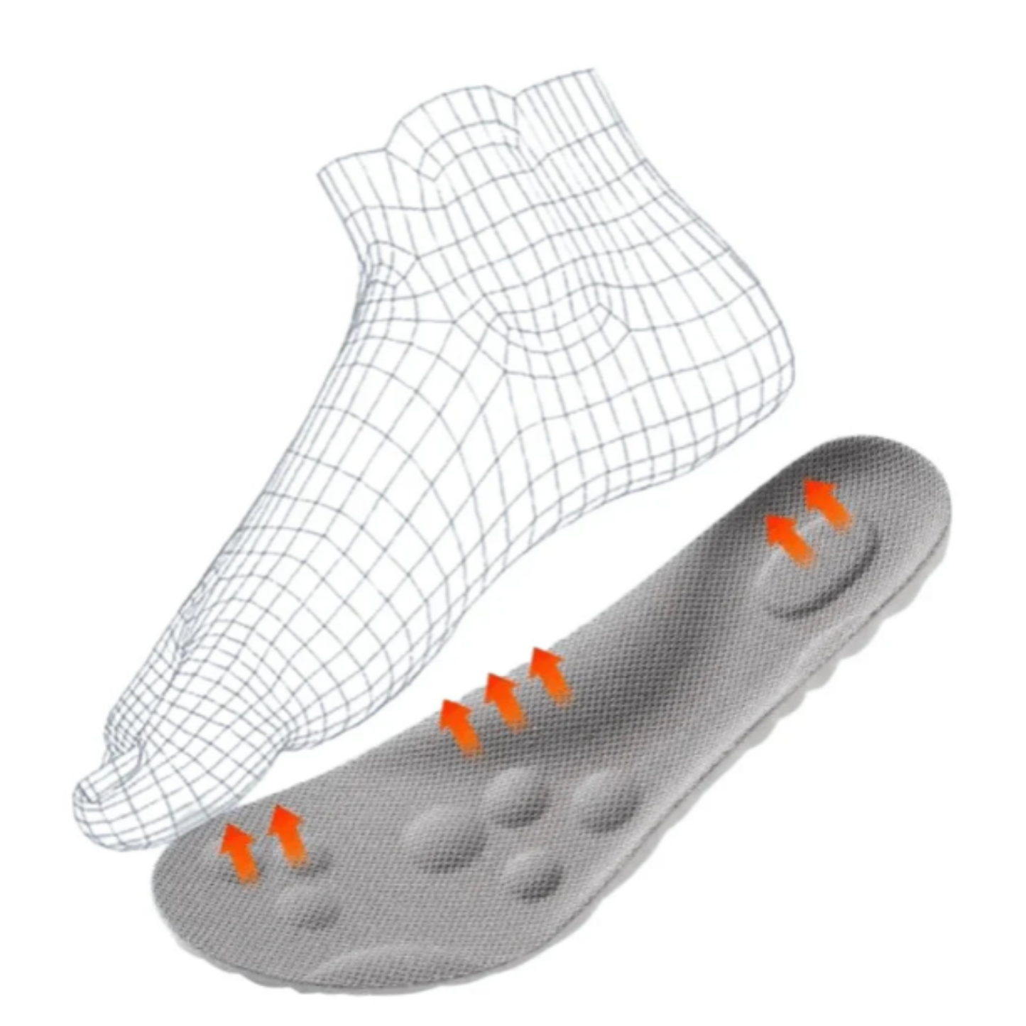 Inlegzolen Orthopedisch 4D Steunzolen FlexiFit