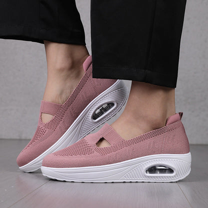 Dames Comfortabele Orthopedische Sneaker Wedge Ballerina