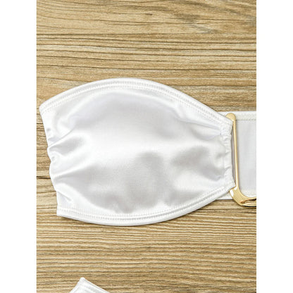 Strapless Bikini Trendy Zomer Badpak voor Vrouw