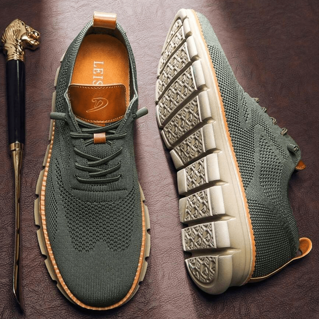 Ultracomfortabele Herenschoenen met Ademend Ontwerp