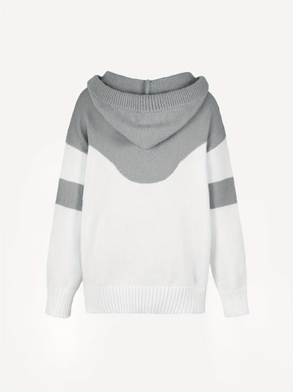 Zachte Sweatshirt met Capuchon en Koord Maya