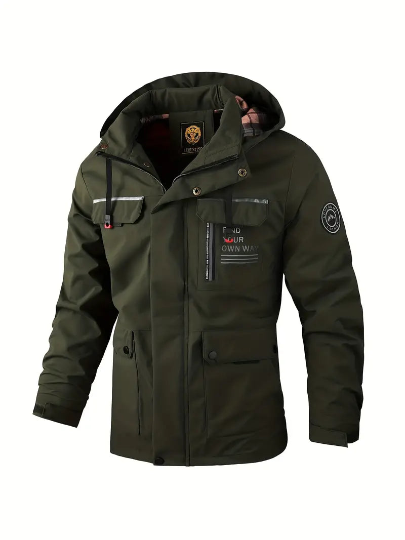 Mannen Bomberjack Elite Stijl Waterproof