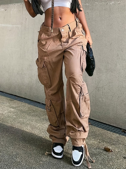LUNA Azura Cargo Jeans voor Trendy Comfort