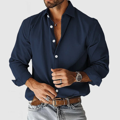 Slim Fit Overhemd voor Heren Modieus en Stijlvol