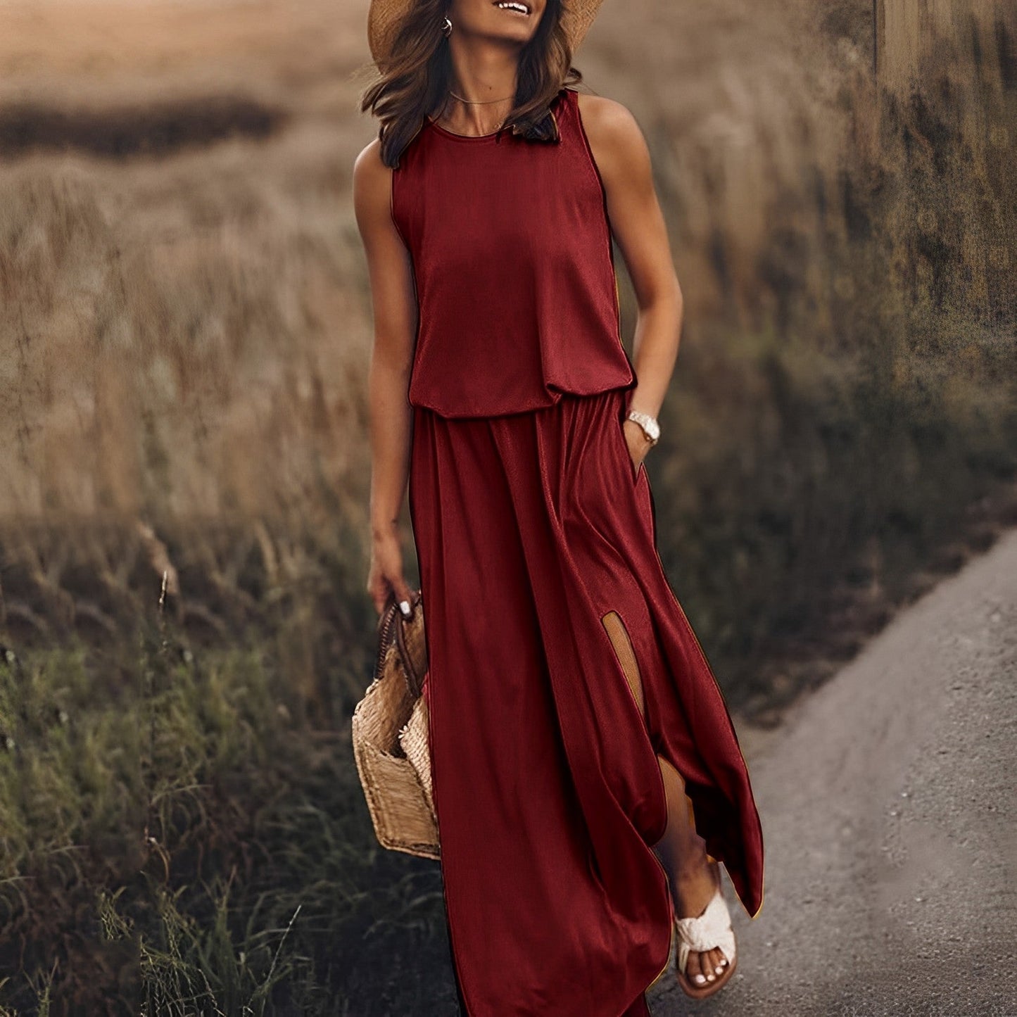 Kleurrijke Jurk Elegant voor Vrouw - Mode Vibes