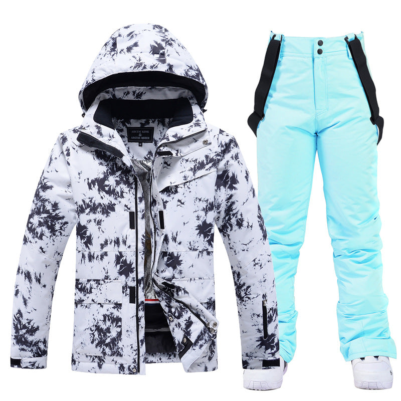 Dames Ski Overall Set Waterdicht Warm Trendy