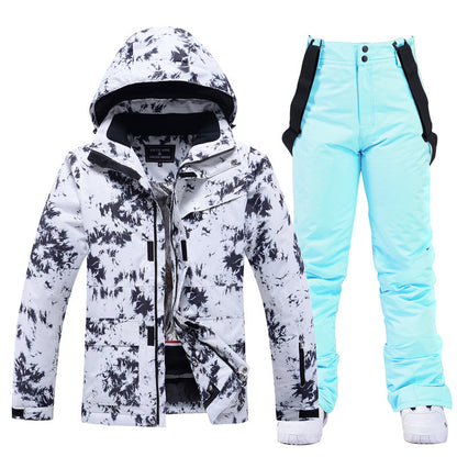 Dames Ski Overall Set Waterdicht Warm Trendy