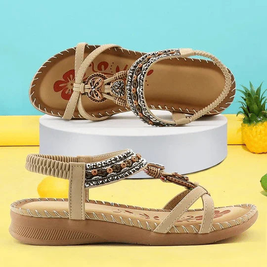 Boheemse Sandalen voor Vrouw Zomers Model