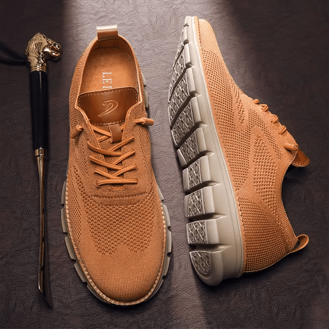 Ultracomfortabele Herenschoenen met Ademend Ontwerp