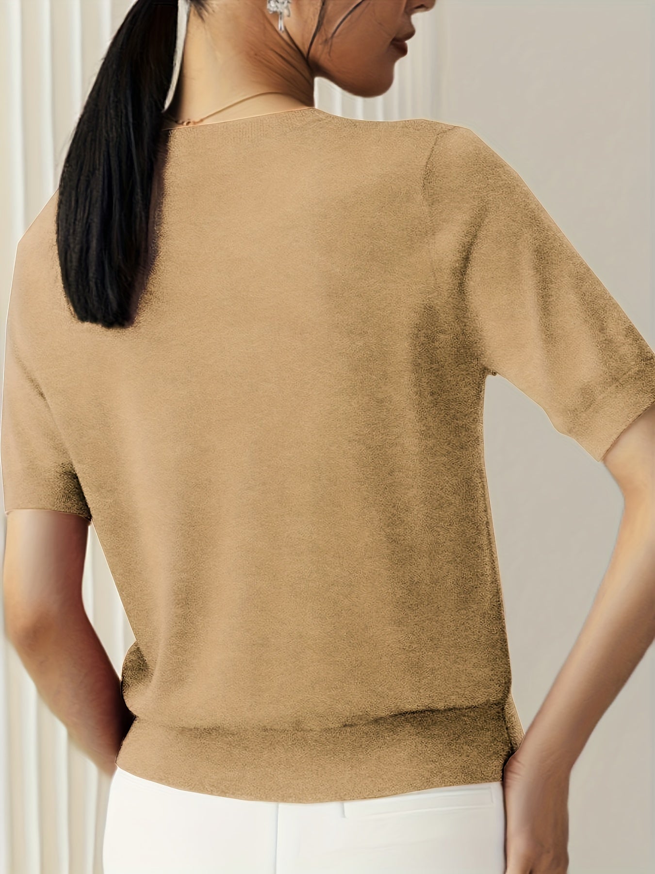 Dames T-Shirt Top Stijlvol en Comfortabel