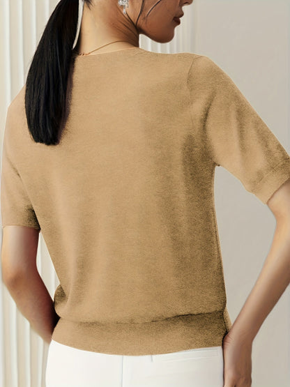 Dames T-Shirt Top Stijlvol en Comfortabel