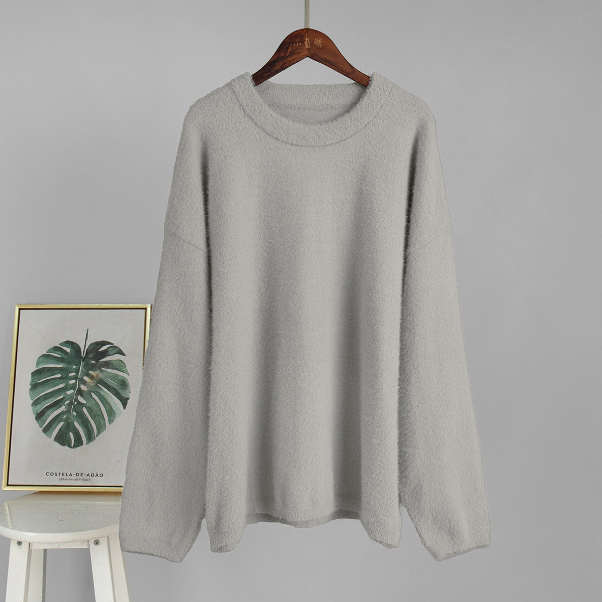 Dames Trui Gebreid Pastelkleurig Zacht en Trendy