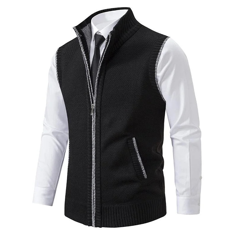 Herengilet Stijlvol met Rits Modern Design
