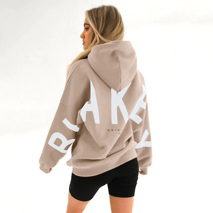 Dames Hoodie Warm Met Capuchon en Leuke Print Savannah