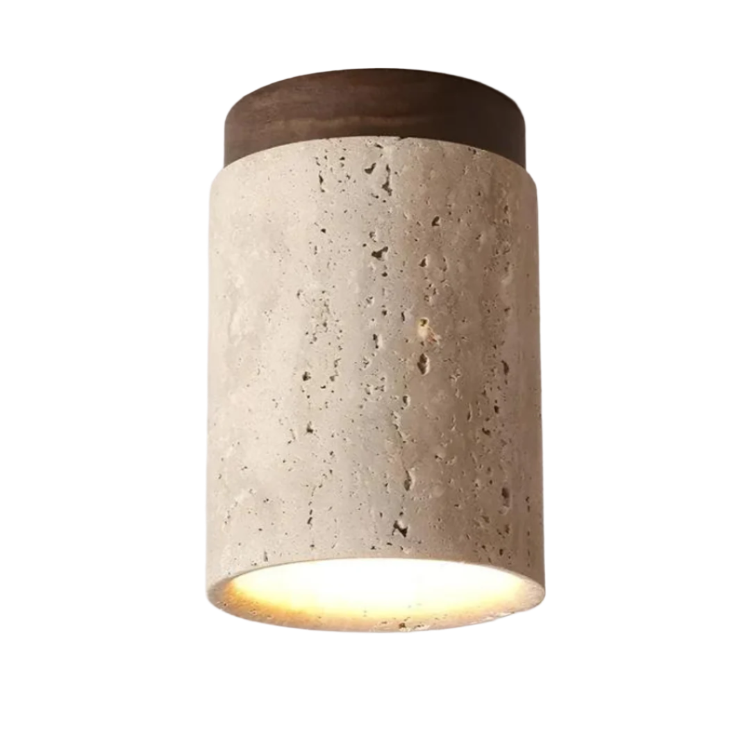 Ronde Plafondlamp Japanse Stijl Zen Modern Design - Mode Vibes