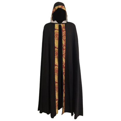 Dames Cape met Capuchon Middeleeuws Design