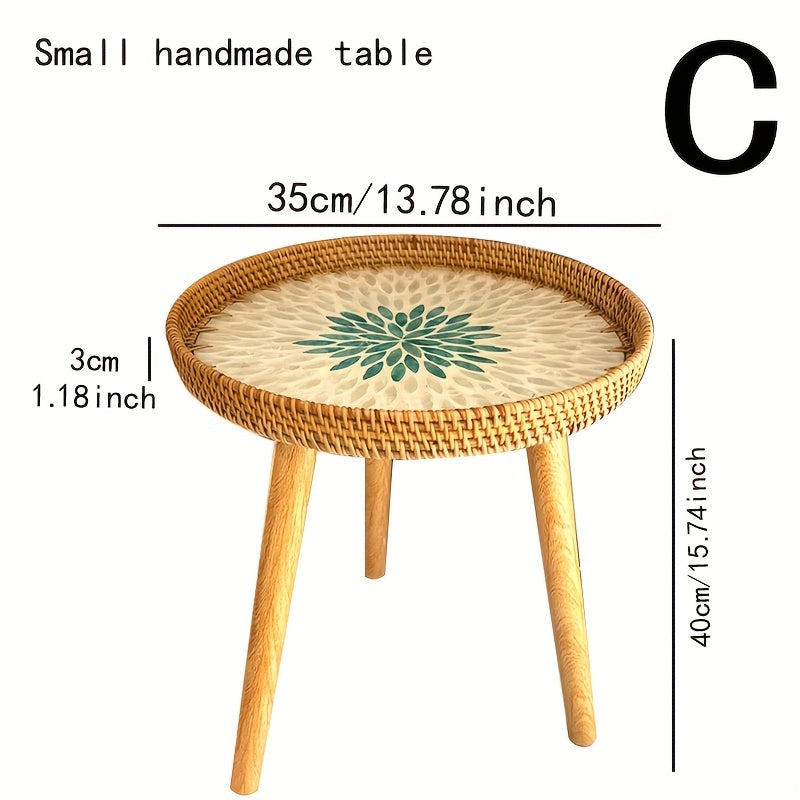 Rotan Bijzettafel Scandinavisch Design Elin