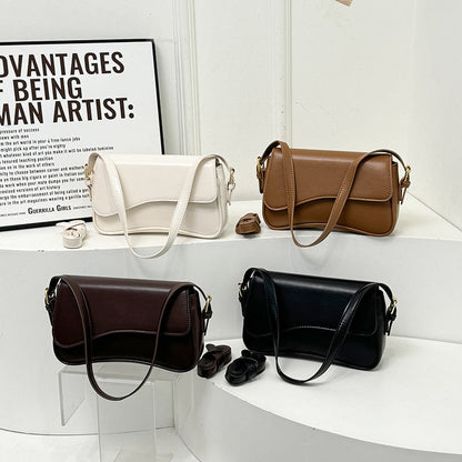 Dames Handtas Vegan Leer Golvend Design Elegante Stijl