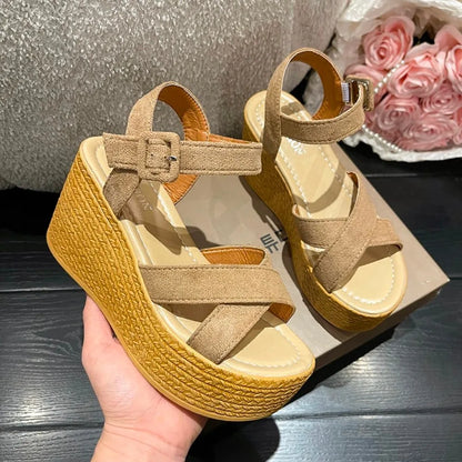 Zomerse Elegante Hoge Hakken Sandalen