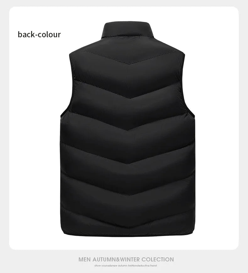 Dikke Fleece Bodywarmer Warm Groot Model