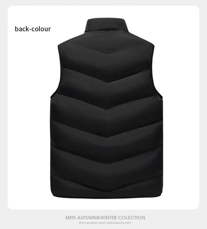 Dikke Fleece Bodywarmer Warm Groot Model