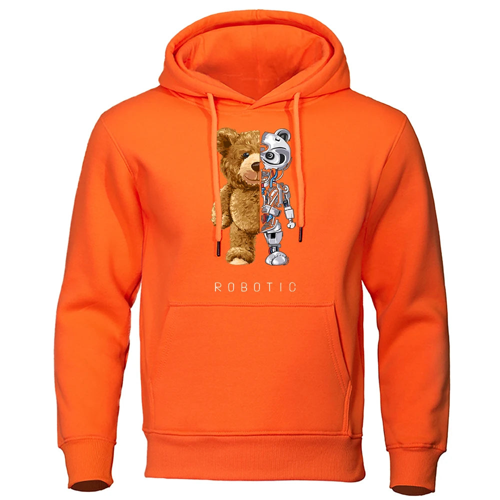 Teddybeer Hoodie Tech Sweatshirt met Kap