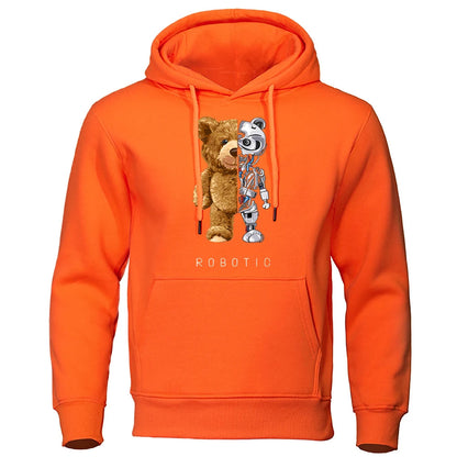 Teddybeer Hoodie Tech Sweatshirt met Kap