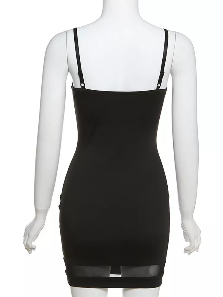 Mini Jurk Strak en Sexy voor Vrouw