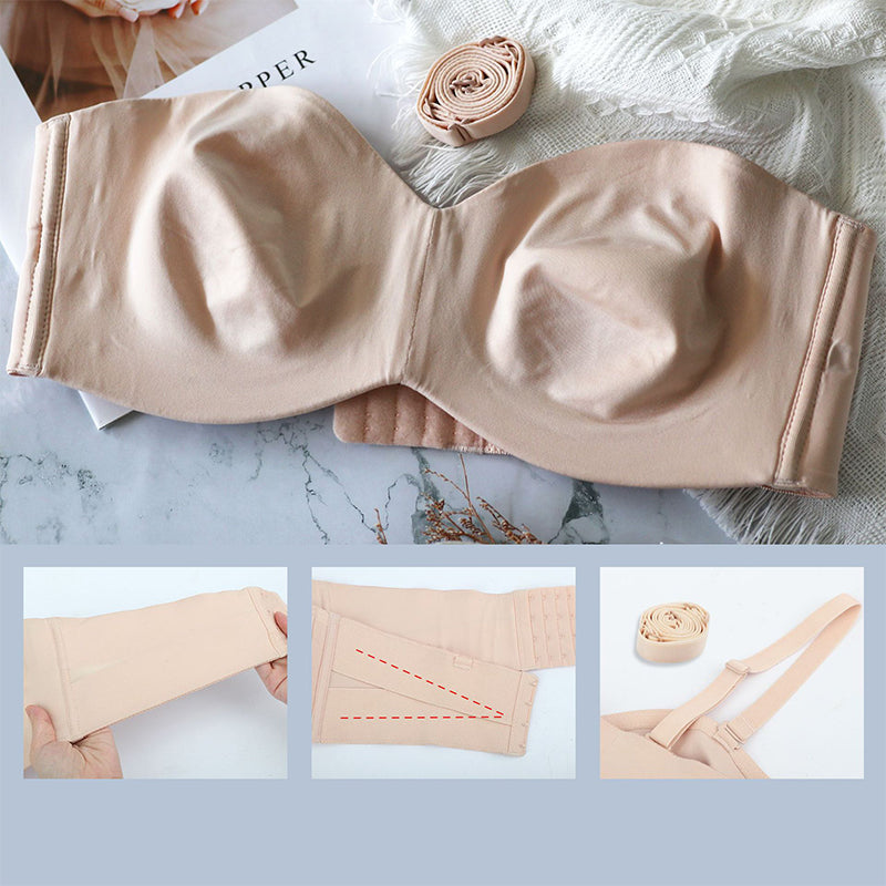 BH Bandeau Naadloos Met Afneembare Schouderbandjes