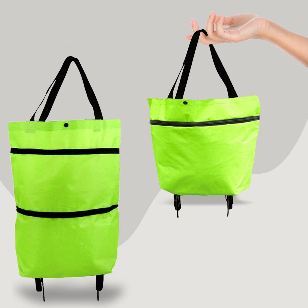 Inklapbare Boodschappentas met Wielen 2-in-1 Handy Shopper - Mode Vibes