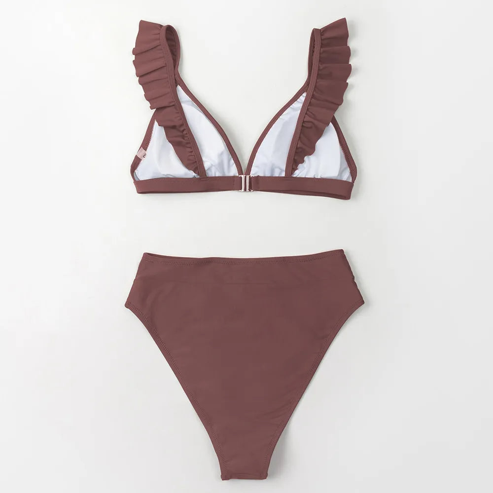 Trendy Amber Bikini Comfortabele Strandkleding