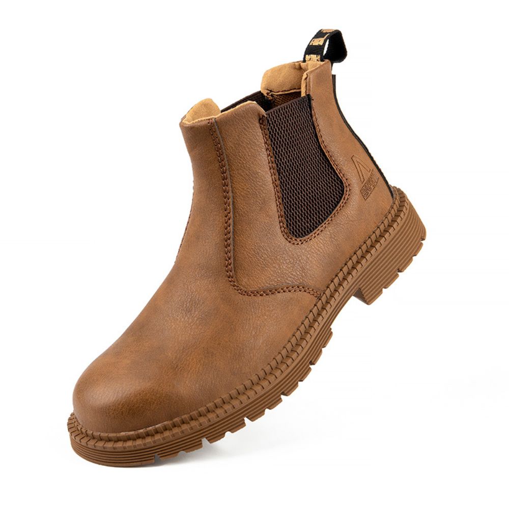 Waterdichte Werklaarzen Leren Safety Schoenen