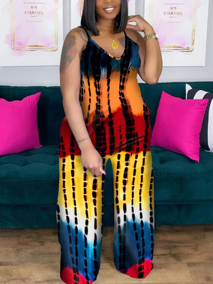 Plus Size Jumpsuit Zomers Trendy Jurk Model