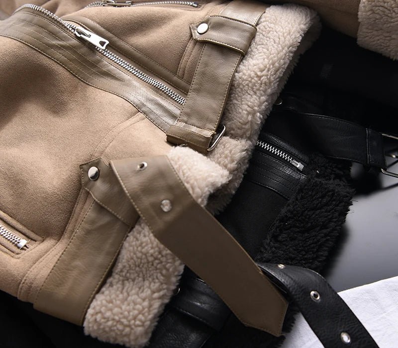 Suède Winterjas Warm en Stijlvol Nova Design