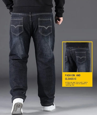 Losse Kingsize Jeans voor Mannen
