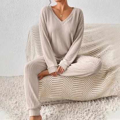 Vrouwen Blouse Set Effenvlak Tweedelig - Mode Vibes