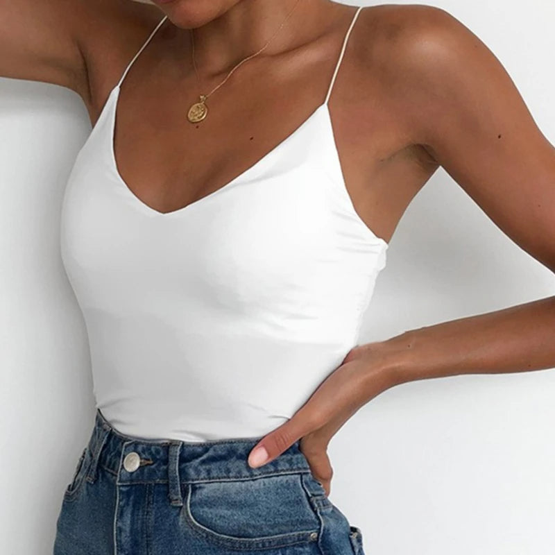 Mouwloze Vrouwentop Trendy Zomer Kleding