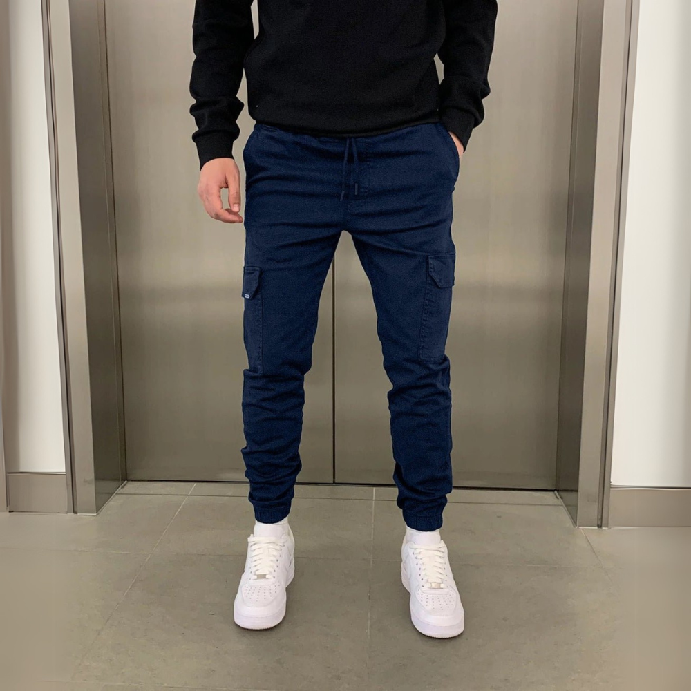 Alberto | Pantaloni cargo eleganti