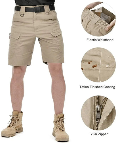 Waterdichte Cargoshort voor Mannen Praktisch en Comfortabel
