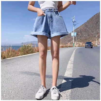 Plus Size Short Trendy Modieus voor Vrouwen